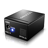 ANSCHLÜSSE - Eingänge: 1x Toslink (Optisch S/PDIF Toslink) // Ausgänge: 2x Toslink (Optisch S/PDIF Toslink) // genormte , passgenaue Toslink Anschlüsse // Unterstützt S/PDIF Standard für digitale Audioübertragung // Unterstützt unkomprimiertes 2-Kanal LPCM // Unterstützt komprimiertes 2-Kanal und DTS Audiosignal