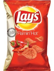 LAY'S® FLAMIN' HOT® Aromatisierte Kartoffel-Chips LAY'S® FLAMIN' HOT® Aromatisierte Kartoffel-Chips