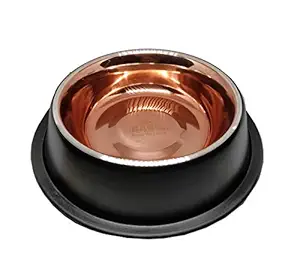 MadSan Basil Water & Food Bowl Anti Skid Bowls for Dogs and Cats (16 Ounce, Medium)