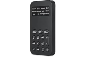 TOPOFLY Mini Changeur de Voix Portable Modification de la Modification de la Voix Péritable avec 12 changements vocaux. Accès Portable