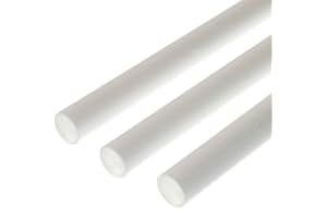 EVERGREEN SCALE MODELS Evergreen Styrene Tube 6.30mm Dia (0.250")