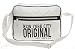 Produktbild Trendige Schultasche Und Sporttasche Umhängetasche Schultertasche Reise-Tasche Männer Herrentasche Flugbegleiter Messengertasche/Messenger Bag (Weiß)