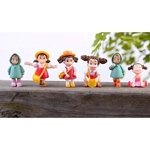 Preisvergleich Produktbild Channeltoys - Anteil 6pcs Mini Figuren - Totoro - 1 / 3 cm