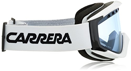 Carrera Herren Skibrille Zenith US, Weiß/Shiny/Light Blue – Bild 4