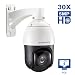 Produktbild PTZ Outdoor-Überwachungskamera mit 5.0MP IP, 30x optischer Zoom, PoE-Kamera im Freien Indoor, 360 endlose Pan, 90 Neigung, Nachtsicht bis zu 80m, Unterstützung ONVIF-Protokoll (AZ-IPZ40530E)