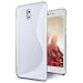 Produktbild Nokia 3 Hülle, Conie [S Line Series] Soft Flex TPU Case Ultradünn Echtes Telefongefühl handyhüllen PC Bumper Cover Schutz Tasche Schale Schutzhülle für 3 hartschale dünn (Transparent)