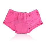 REALTOO Women's Bicycle Bike Underwear Pants 3D Gel Padded Shorts-M pink