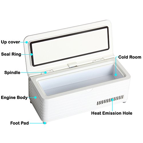 Sidiou Group Smart-Insulin Kühlbox Kühl Case Mini Kühlboxen Tragbare Drug Reefer Car Kleine Kühlschrank - 3