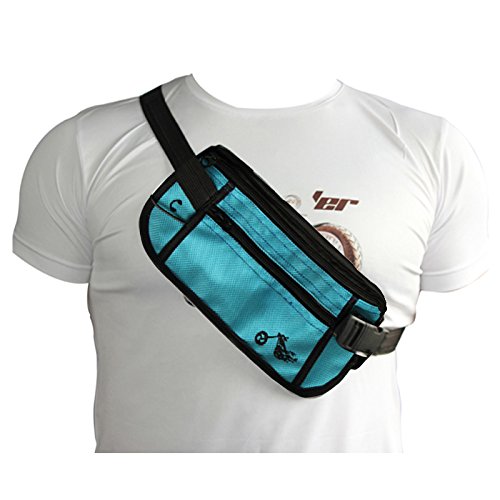 Bikestuff Strap Around Body Bags For Outdoors/Fashion/Sports/Biking (Teal Blue) RS.199 (50.00% Off) - Amazon
