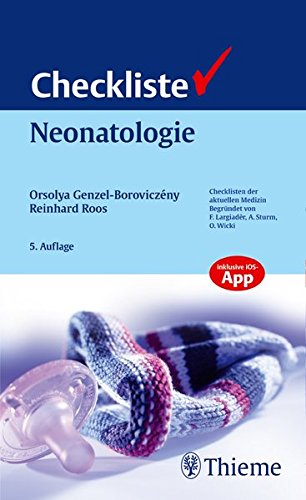 Download Checkliste Neonatologie (Checklisten Medizin) Download Checkliste Neonatologie (Checklisten Medizin)