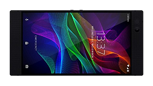 Razer Phone - Smartphone D  bloqu   4G  Ecran  5 7 Pouces UltraMotion de 120Hz  64 Go  Nano-SIM  Snapdragon 835 avec 8 Go de RAM   Certifi  e par THX  Noir