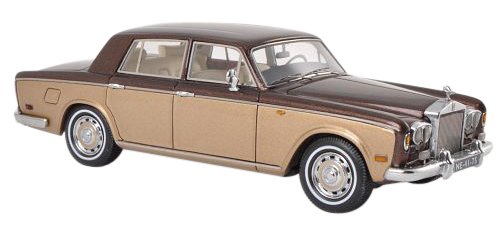 Preisvergleich Produktbild Rolls Royce Silver Shadow (brown / gold metallic)