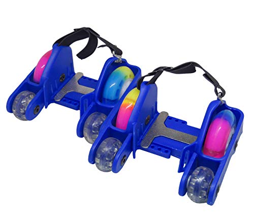 WINNEG LED Patines Freeline Patinaje Skate Boards Junta Drifting (Azul)