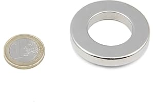 Aiman GZ. Iman de Neodimio formato Aro 45mm diametro exterior, 25mm diámetro interior, 7mm de grosor