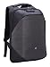 Produktbild Laptop Rucksack, 15,6 Zoll Laptopfach, Diebstahlschutz, Clickpack Business Bag, Wanderrucksack, Arbeitstasche Wochenende, Schulrucksack, Reiserucksack mit USB,Reflektoren, Schloss und Doppelreißverschluss (Dunkelgrau)
