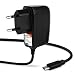 Produktbild subtel® Qualitäts Ladekabel - 1.2m (2A / 2000mA) kompatibel mit ASUS (Micro USB) ASUS ZenPad/Nexus 7 9 10 / MeMO Pad FHD 10 / Transformer Book T100 (5V/Micro USB) Ladegerät Netzteil Charger schwarz