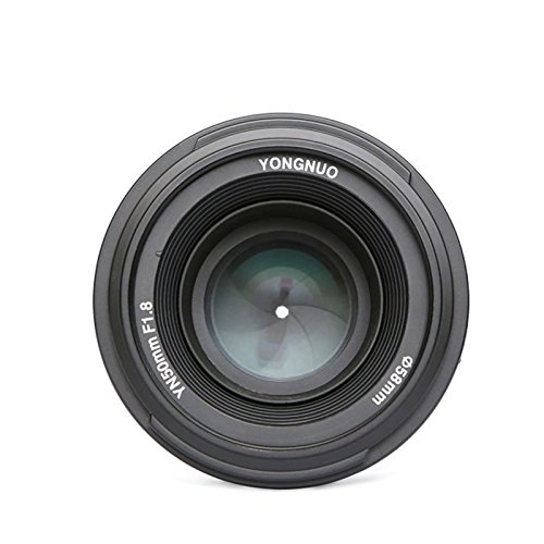 Yongnuo YN50MM F1,8 Lente Objetivo (Apertura F/1,8) Para Nikon DSLR Cámara Fotografía, Enfoque Automático de Gran Apertura y Selens Papel de la Lente