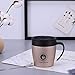 Produktbild SUMHOM Edelstahl Kaffeetasse Business hochwertige Geschenk Tasse Büro Haushalt Wasser Tasse Isolierflasche, 350ml, lokales Gold