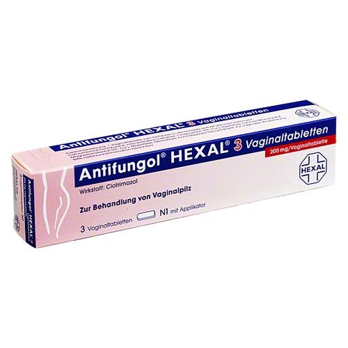 Preisvergleich Produktbild Antifungol Hexal 3 Vaginaltabletten, 3 St.