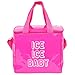 Produktbild SunnyLIFE Große tragbare isolierte Strandtasche mit Schultergriffen und Reißverschluss an der Oberseite, ideal für unterwegs Neon Pink
