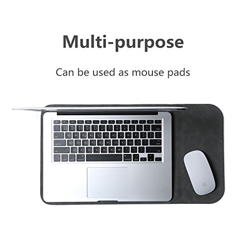 HYZUO Wildledern 13-13 3 Zoll Wasserdicht H  lle Notebook Tasche Laptoptasche f  r 13 3  Macbook Air Pro Retina 12 9 Zoll iPad Pro Hp Spectre x360 13 