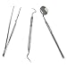 Produktbild VORCOOL Dental Instruments Mundspiegel Baumwolle Zange Zahnärzte Tools Set - 3pcs