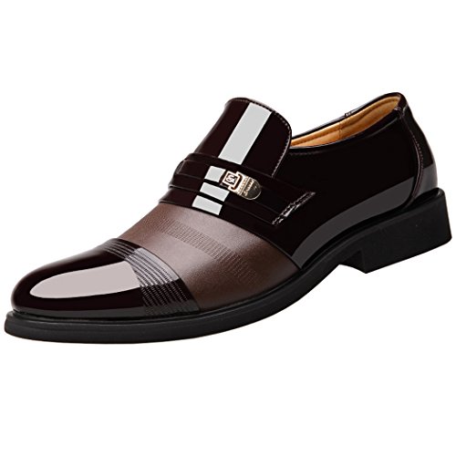 SPEEDEVE Uomo Eleganti Scarpe in Pelle per Business Ricreazione