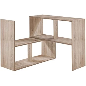 Organizer Da Scrivania In Bambù SONGMICS - Modulare A 3 Forme, Salvaspazio, Per Ufficio, Casa O Cucina - Foto 6