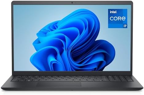Dell 15 Laptop DC15250, 15,6" FHD 120Hz Antiriflesso, Intel Core i7-1355U, 16GB RAM, 512GB SSD, Intel UHD, Windows 11 Home, QWERTY Italiano, Carbon Black (Caricatore venduto separatamente)