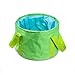 Produktbild ASDYY Klappbecken, Handwaschbecken, Reisewaschbecken Fußbecken, Outdoor-Fischerei Eimer Reiseartikel,Blue-10L