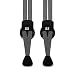Produktbild 55 Sport ® extraflache, elastische Schnürsenkel mit Schnellverschluss, grau grau Einheitsgröße