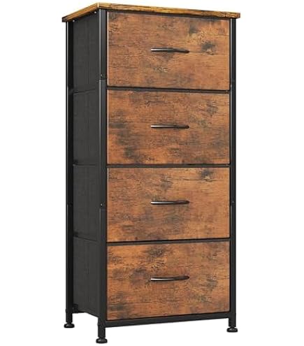 Somdot Dressoir met 5 Easy Pull Laden 39,4 '' Brede Stof Dressoir Somdot Dressoir met 5 Easy Pull Laden 39,4 '' Brede Stof Dressoir