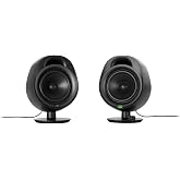 SteelSeries Arena 3 Tam Kapsamlı 2.0 Oyun Hoparl&ouml;rleri, Hoparl&ouml;r &Uuml;zeri Kumandalar, 4 Hoparl&ouml;r S&uuml;r&uuml;c&uuml;leri, Kablolu ve Bluetoot