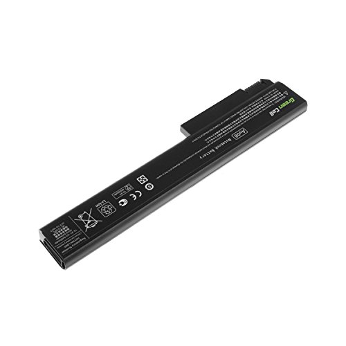 Green Cell® Standard Serie HSTNN-LB60 HSTNN-OB60 Laptop Akku für HP EliteBook 8530p 8530w 8540p 8540w 8730w 8740w (8 Zellen 4400mAh 14.8V Schwarz) - 4