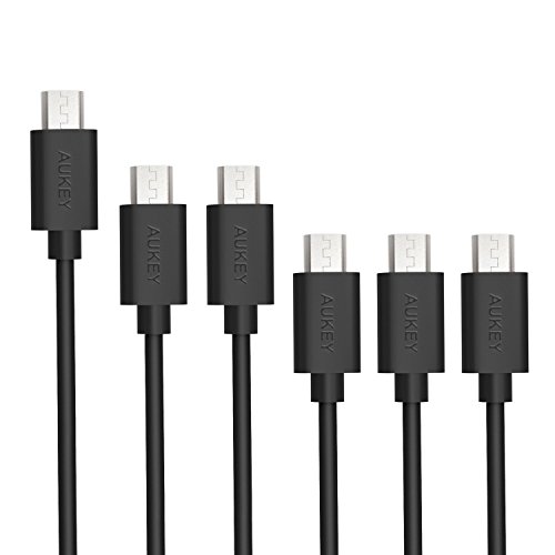 AUKEY Micro USB Cables USB 2 0 6x Pack Carga R pida y Sincronizaci n para Tel fonos Android Negro 6 Pcs 1 x 2M 2 x 1M 3 x 30CM reviews AUKEY Micro USB Cables USB 2 0 6x Pack Carga R pida y Sincronizaci n para Tel fonos Android Negro 6 Pcs 1 x 2M 2 x 1M 3 x 30CM