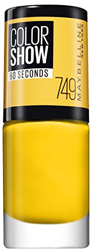 Maybelline Colour Show Nail Polish - 7 ml, 749 Electric Yellow