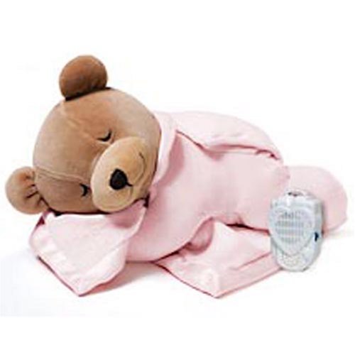 Prince Lionheart Original Slumber Bear with Silkie Blanket - Pink Color: Pink (Baby/Babe/Infant - Little ones)