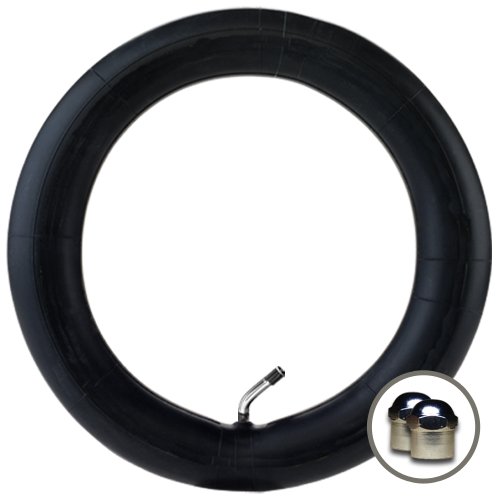 2 x QUINNY BUZZ 3 Stroller/Pushchair REAR Inner Tubes - 12" / 12 1/2" - 45º Bent/Angled Valve + FREE Shipping + FREE Upgraded Skyscape Metal Valve Caps (Worth £3.99)