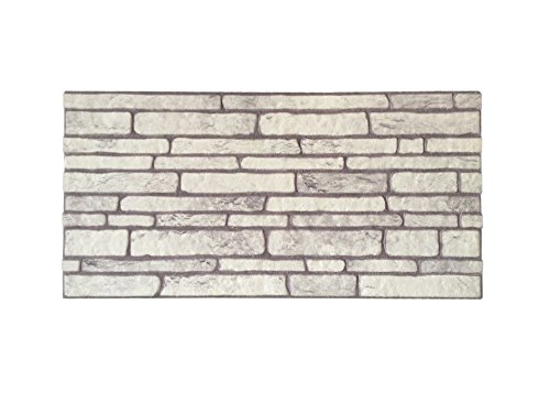 Preisvergleich Produktbild Wandverkleidung in Steinoptik aus Styropor für Küche • Terrasse • Schlafzimmer • Wohnzimmer / Wandpaneele für mediterrane Wandgestaltung / 100cm x 50cm x 2cm Trendline Nature 24
