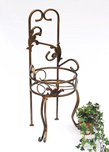Stuhl Blumenhocker 10-1105 Blumenständer 77 cm Pflanzsäule Pflanzständer Hocker