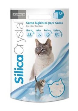Arena para Gato de sílice Arquivet Silice Crystal 11,4lt