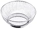 Produktbild 1x Brot-/ Obstkorb Paris, rund aus Edelstahl 18/10 Obstschale, Dekoschale