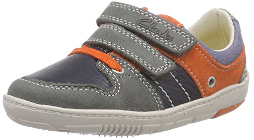 Clarks Unisex Babies' Maxi Myle Fst First shoes - sneakers Blue Size: 5.5 Child UK