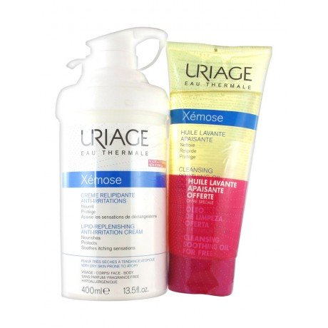 Uriage Xemose Creme 400 ml + Huile Lav ....