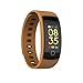 Produktbild Yallylunn Plus Bluetooth Smart Watch-Armband Herzfrequenz Blutdruck Fitness Track Silikonband BewegungsüBerwachung SchlafüBerwachung