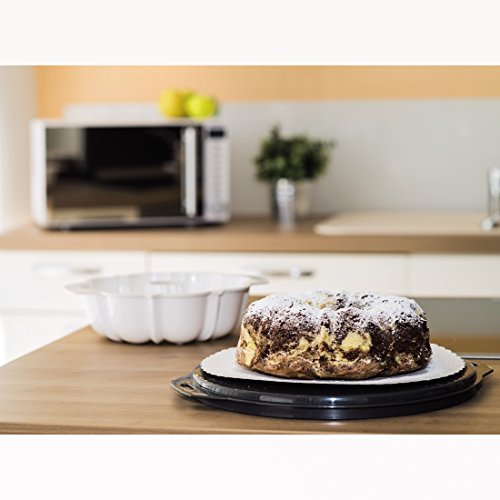Xavax Mikrowellen-Backform Gugelhupf (für Kuchen oder Pudding) spülmaschinengeeignet, weiß - 5