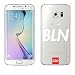 Produktbild licaso Samsung Galaxy S6 Edge Hülle TPU schützt 5,1" Schutz-Hülle Cover BLN 030 Berlin Hauptstadt Case transparent klare Schutzhülle Silikon Style (Samsung Galaxy S6 Edge, BLN 030)