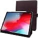 Produktbild Snugg iPad Pro 12.9 Hülle, Leder iPad Pro 12.9 2018 Schutz Klapphülle Case Cover Ständer für Apple iPad Pro 12.9 2018 (Funktioniert mit Apple Pencil) Amethyst Lila