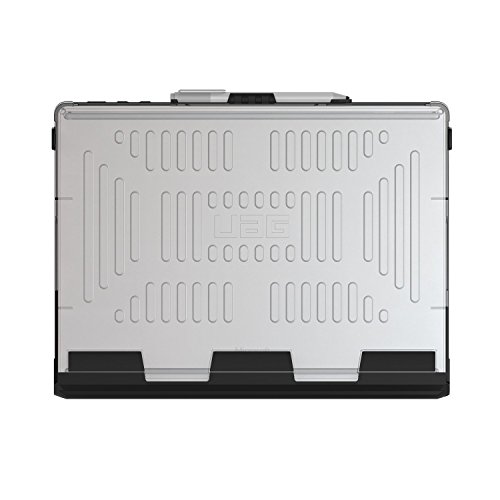 Urban Armor Gear Hardcase für Microsoft Surface Book – transparent [Microsoft zertifiziert | Lüftungsschlitzaussparungen | Pen Halterung | Stoßfest] – SFBK-ICE - 8