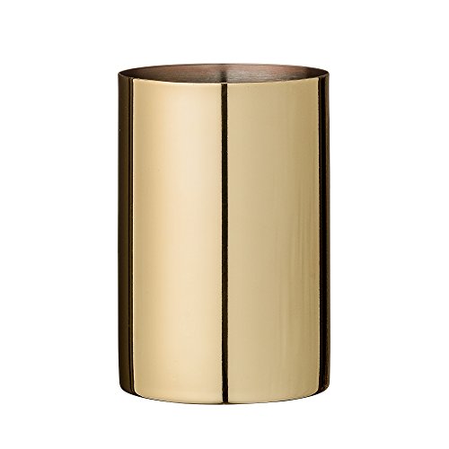 Bloomingville Becher gold als (Bad Zahnputzbecher/Vase/Untesilienbehälter/Votive/Teelichthalter)